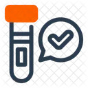 Blood Test Health Check Diagnosis Icon