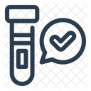 Blood Test Health Check Diagnosis Icon