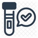 Blood Test Health Check Diagnosis Icon