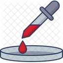 Blood Test Dosage Drops Icon