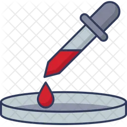 Blood Test  Icon