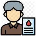 Blood Test Blood Report Patient Report Icon