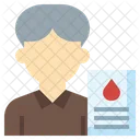 Blood Test Blood Report Patient Report Icon