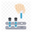 Laboratory Test Flat Icon Set Icons Are Created On Pixel Grid 64 X 64 Pixel Lets Enjoy Please Icon