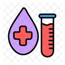 Blood Test Medical Health Icon