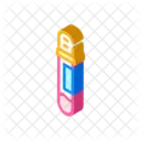 Blood Test Isometric Icon