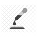 Blood Test Glyph Style Medical Icon Hospital Icône
