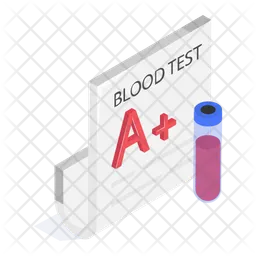 Blood Test Report  Icon