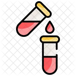 Blood test tube  Icon