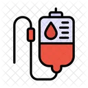 Blood Transfusion Iv Pole Iv Bag Icon