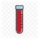 Blood Tube Dropper Pipette Icon