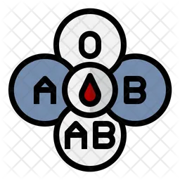 Blood Type  Icon