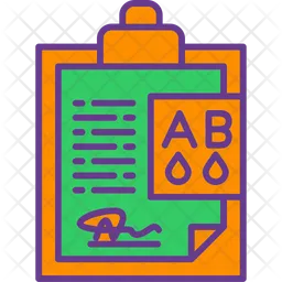 Blood Type Ab  Icon