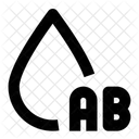 Blood Type Ab Blood Healthcare Icon