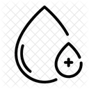 Blood Type Ab Blood Bag Infusion Icon