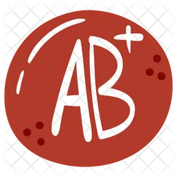 Blood Type Ab Rhesus Plus  Icon