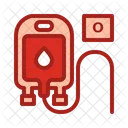 Blood Type O Blood Pouch Blood Bag Icon