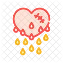 Blooding Heart Color Icon
