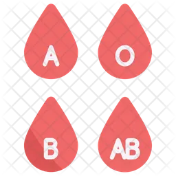 Bloods Types  Icon