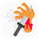 Bloody hand  Icon