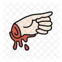 Bloody Hand  Icon