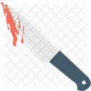 Bloody Knife Halloween Icon