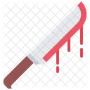 Bloody Knife Spooky Kinfe Knife Icon