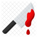 Knife Bloody Halloween Icon