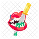 Bloody mouth  Icon