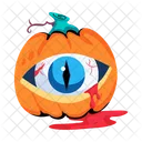 Bloody Pumpkin Horror Pumpkin Spooky Pumpkin Icon