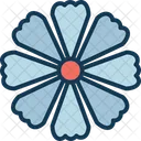 Bloom Blooming Decorative Flower Icon