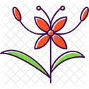 Blooming Colorful Decoration Icon