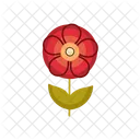 Blooming Flower  Symbol