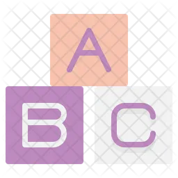 Bloque abc  Icono