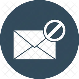 Bloque de correo electrónico  Icono