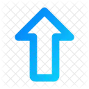 Bloque de flecha hacia arriba  Icono
