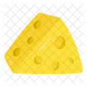 Bloque De Queso Rebanada De Queso Bloque De Mantequilla Icono