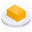 Bloque de queso  Icono