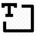 Bloque De Texto Icono