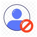 Bloquear usuario  Icono