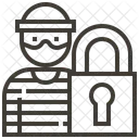 Bloqueado Privacidade Proteger Ícone