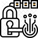 Criptografia bloqueada  Ícone