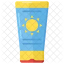 Bloqueador Solar Crema Protectora Solar Locion Protectora Solar Icono