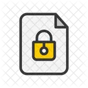 Bloquear documento  Icono