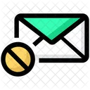 Bloquear e-mail  Ícone