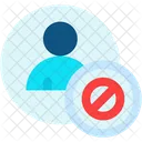Bloquear Cancelar No Permitido Icono