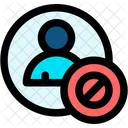 Bloquear Cancelar No Permitido Icono
