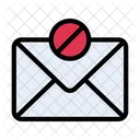 Bloquear e-mail  Ícone