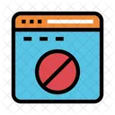 Bloquear página web  Icono