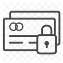 Bloquear tarjeta de crédito  Icono